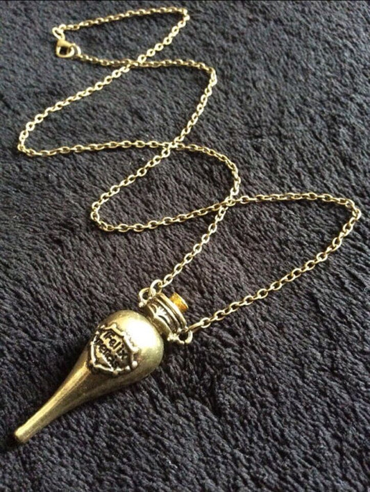 Harry Potter Felix Felicis Necklace Jewellery Pendant Accessory Harry Potter Souvenier