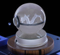  Gyarados Crystal Poké Ball 3D  without light image 